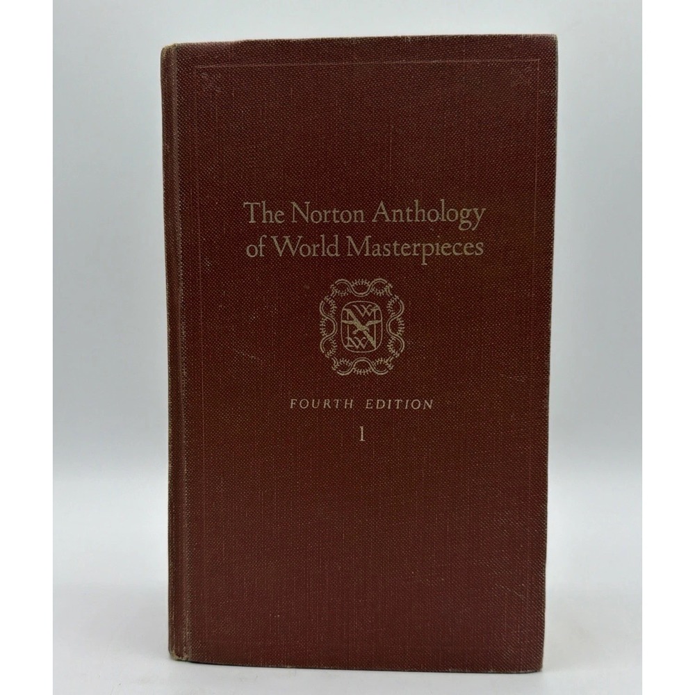 The Norton Anthology of World Masterpieces Fourth Edition Volume 1. 1979